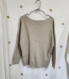 Nasty Gal Womens Sweater Long Sleeve Tan knit Size Medium